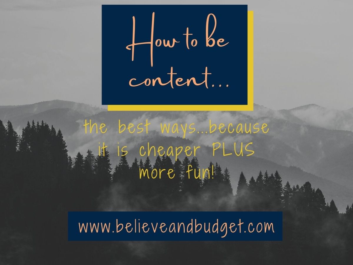5 Best Ways To Be Content – Because It Is Cheaper Than&nbsp;Not!