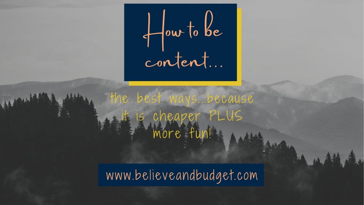 5 Best Ways To Be Content – Because It Is Cheaper Than&nbsp;Not!